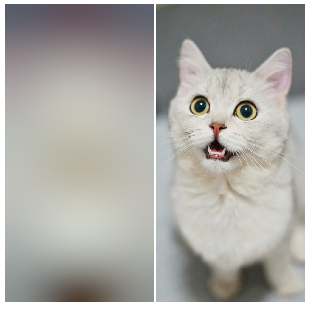 Blur-up technique example