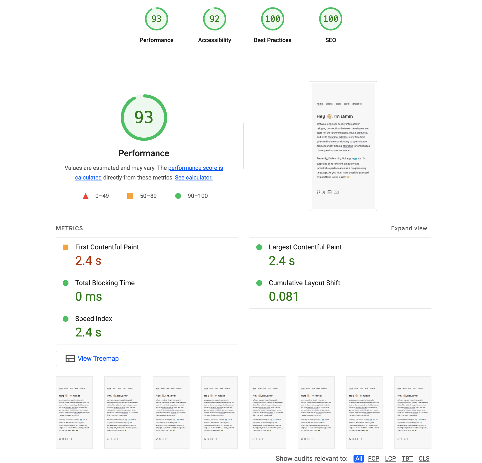 Lighthouse by Google