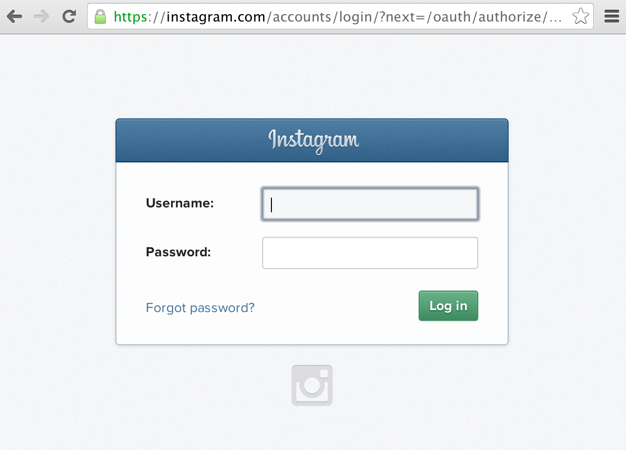 Uploading images from social media